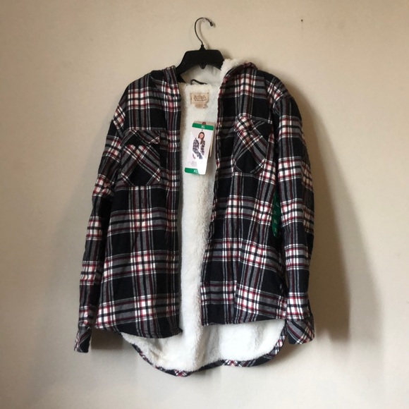 flannel fuzzy inside